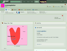 Tablet Screenshot of lovecouplesluv.deviantart.com