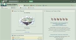 Desktop Screenshot of forests-of-eden.deviantart.com