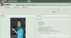 Desktop Screenshot of kris-akame.deviantart.com