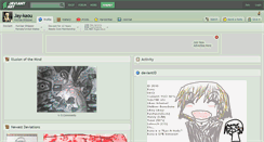 Desktop Screenshot of jay-kaou.deviantart.com