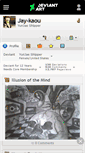 Mobile Screenshot of jay-kaou.deviantart.com
