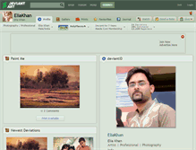 Tablet Screenshot of eliakhan.deviantart.com