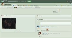 Desktop Screenshot of faeofwinter.deviantart.com
