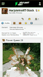 Mobile Screenshot of marjoleinart-stock.deviantart.com