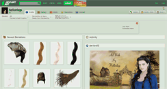 Desktop Screenshot of hellonlegs.deviantart.com