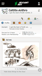 Mobile Screenshot of celtilix-anthro.deviantart.com
