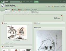 Tablet Screenshot of celtilix-anthro.deviantart.com