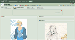 Desktop Screenshot of janey-jane.deviantart.com
