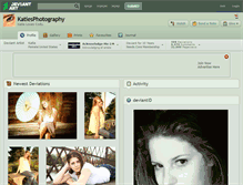 Tablet Screenshot of katiesphotography.deviantart.com