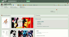 Desktop Screenshot of english-muffin.deviantart.com