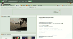 Desktop Screenshot of misuzuchan.deviantart.com