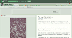 Desktop Screenshot of imaginarybomb.deviantart.com