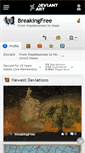 Mobile Screenshot of breakingfree.deviantart.com