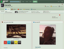 Tablet Screenshot of maccarta.deviantart.com