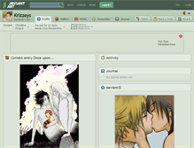 Tablet Screenshot of krizzeys.deviantart.com