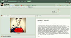 Desktop Screenshot of devdevie.deviantart.com