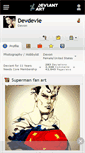Mobile Screenshot of devdevie.deviantart.com