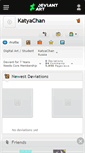 Mobile Screenshot of katyachan.deviantart.com