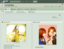Tablet Screenshot of lunnareclipse.deviantart.com