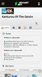 Mobile Screenshot of kankurou-of-the-sand.deviantart.com