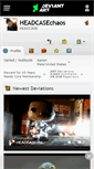 Mobile Screenshot of headcasechaos.deviantart.com