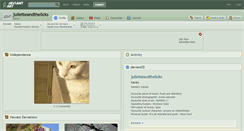Desktop Screenshot of julietteandthelicks.deviantart.com