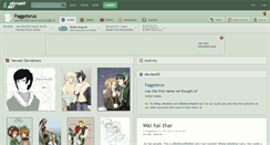 Desktop Screenshot of faggotsrus.deviantart.com