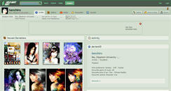 Desktop Screenshot of kenchiro.deviantart.com