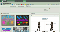Desktop Screenshot of mywrathandruin.deviantart.com