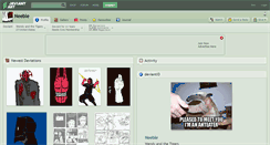 Desktop Screenshot of neeble.deviantart.com