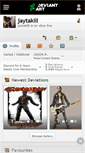 Mobile Screenshot of jaytakill.deviantart.com