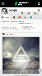 Mobile Screenshot of hengie.deviantart.com