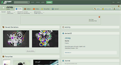 Desktop Screenshot of christp.deviantart.com