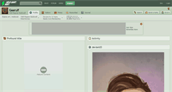 Desktop Screenshot of gaarulf.deviantart.com
