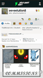 Mobile Screenshot of eeveelution8.deviantart.com