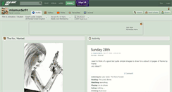 Desktop Screenshot of missmurder91.deviantart.com