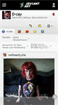 Mobile Screenshot of d-cay.deviantart.com