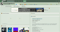 Desktop Screenshot of amberandjaggermaxwel.deviantart.com