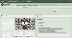 Desktop Screenshot of earthgirl42.deviantart.com