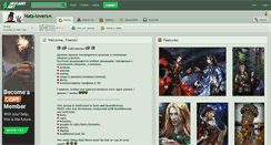 Desktop Screenshot of hats-lovers.deviantart.com