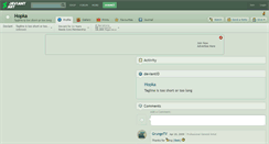 Desktop Screenshot of hopka.deviantart.com