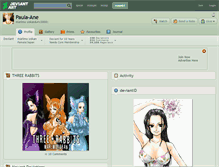 Tablet Screenshot of paula-ane.deviantart.com