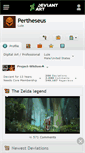 Mobile Screenshot of pertheseus.deviantart.com