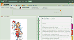 Desktop Screenshot of my-anne.deviantart.com
