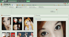 Desktop Screenshot of hitokage-san.deviantart.com