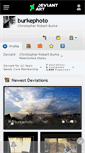 Mobile Screenshot of burkephoto.deviantart.com