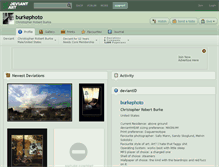 Tablet Screenshot of burkephoto.deviantart.com
