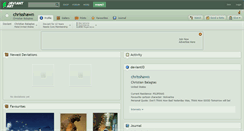 Desktop Screenshot of chrisshawn.deviantart.com