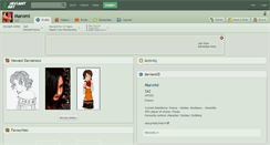 Desktop Screenshot of maromi.deviantart.com