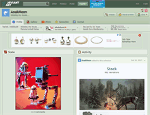 Tablet Screenshot of anakmoon.deviantart.com